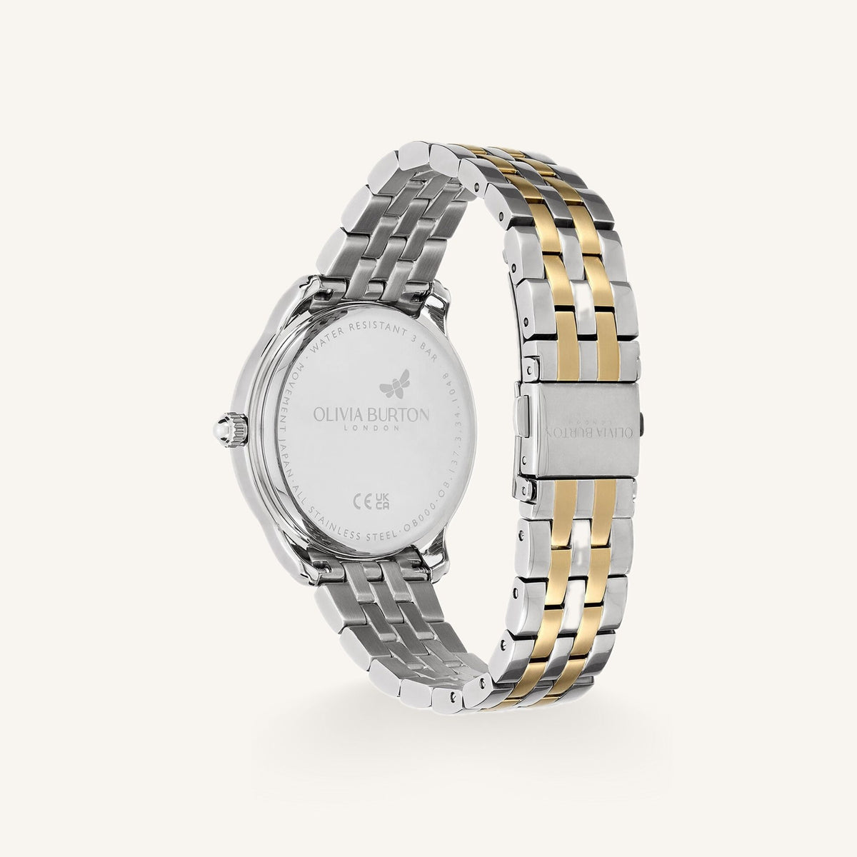 Olivia Burton Celestial Starlight Ladies Watch of Two-Tone Stainless Steel/Bracelet, 36mm, 24000049