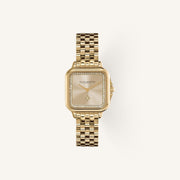 Olivia Burton Tea Party Ladies Watch of Rose Gold Stainless Steel/Mesh Bracelet, 30mm, 24000084