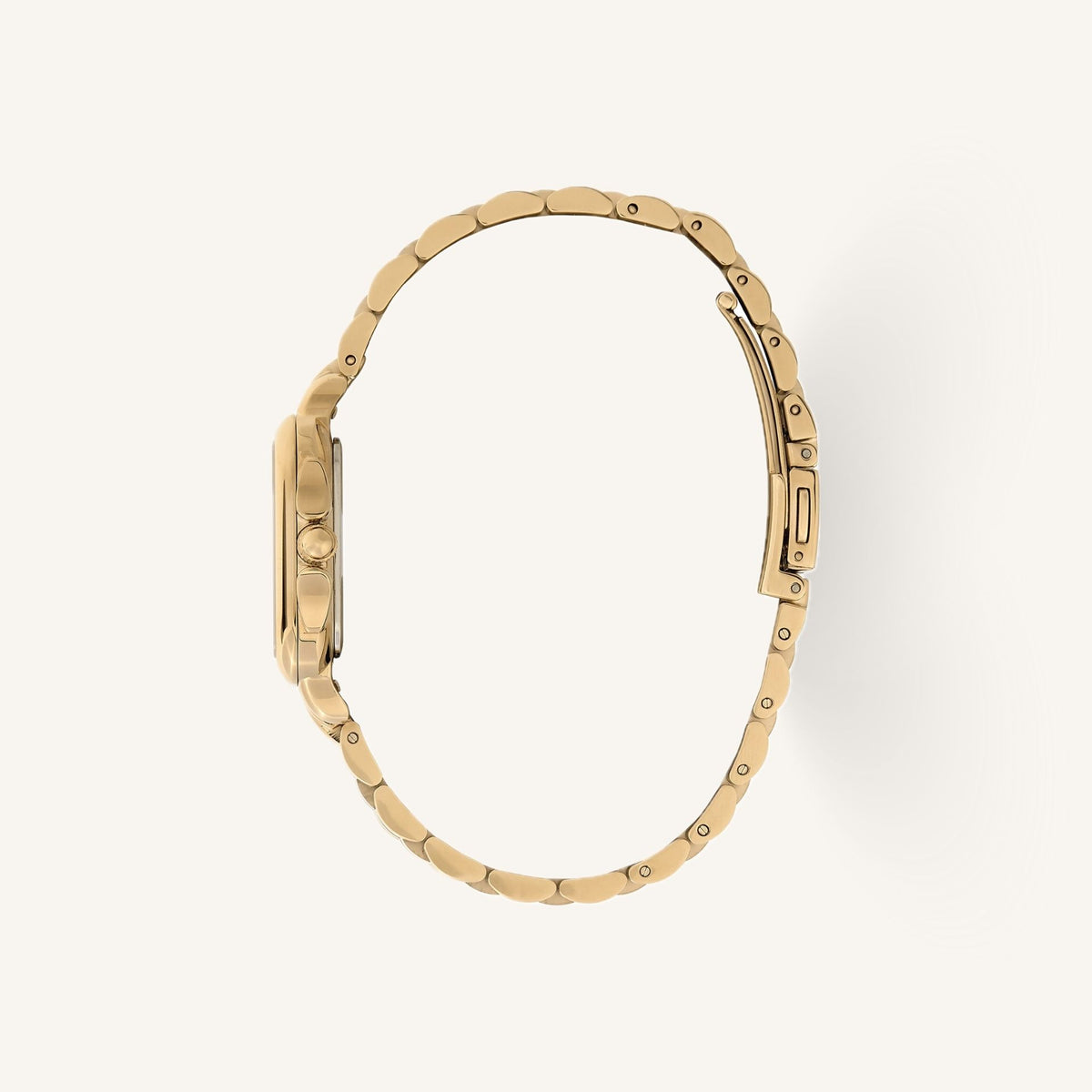 Olivia Burton Tea Party Ladies Watch of Rose Gold Stainless Steel/Mesh Bracelet, 30mm, 24000084
