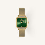 Olivia Burton Grosvenor Ladies Watch of Gold Stainless Steel/Mesh Bracelet, 28mm, 24000087