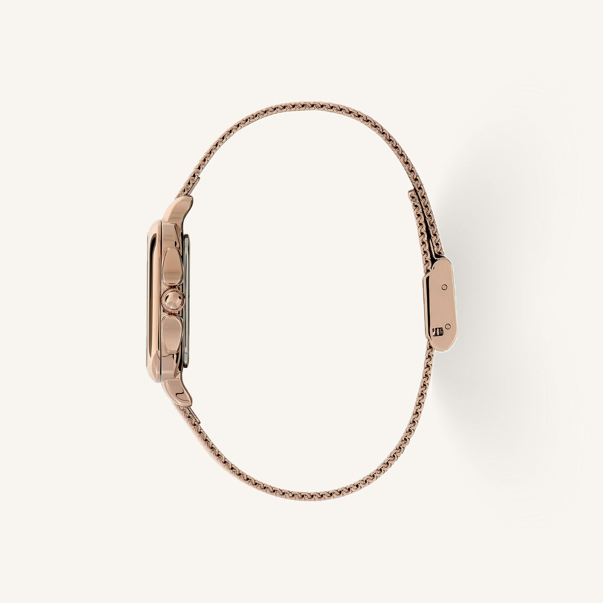Olivia Burton Grosvenor Ladies Watch of Gold Stainless Steel/Mesh Bracelet, 28mm, 24000088