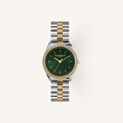 Olivia Burton Sports Luxe Ladies Watch of Two Tone Stainless Steel/Bracelet, 34mm, 24000137