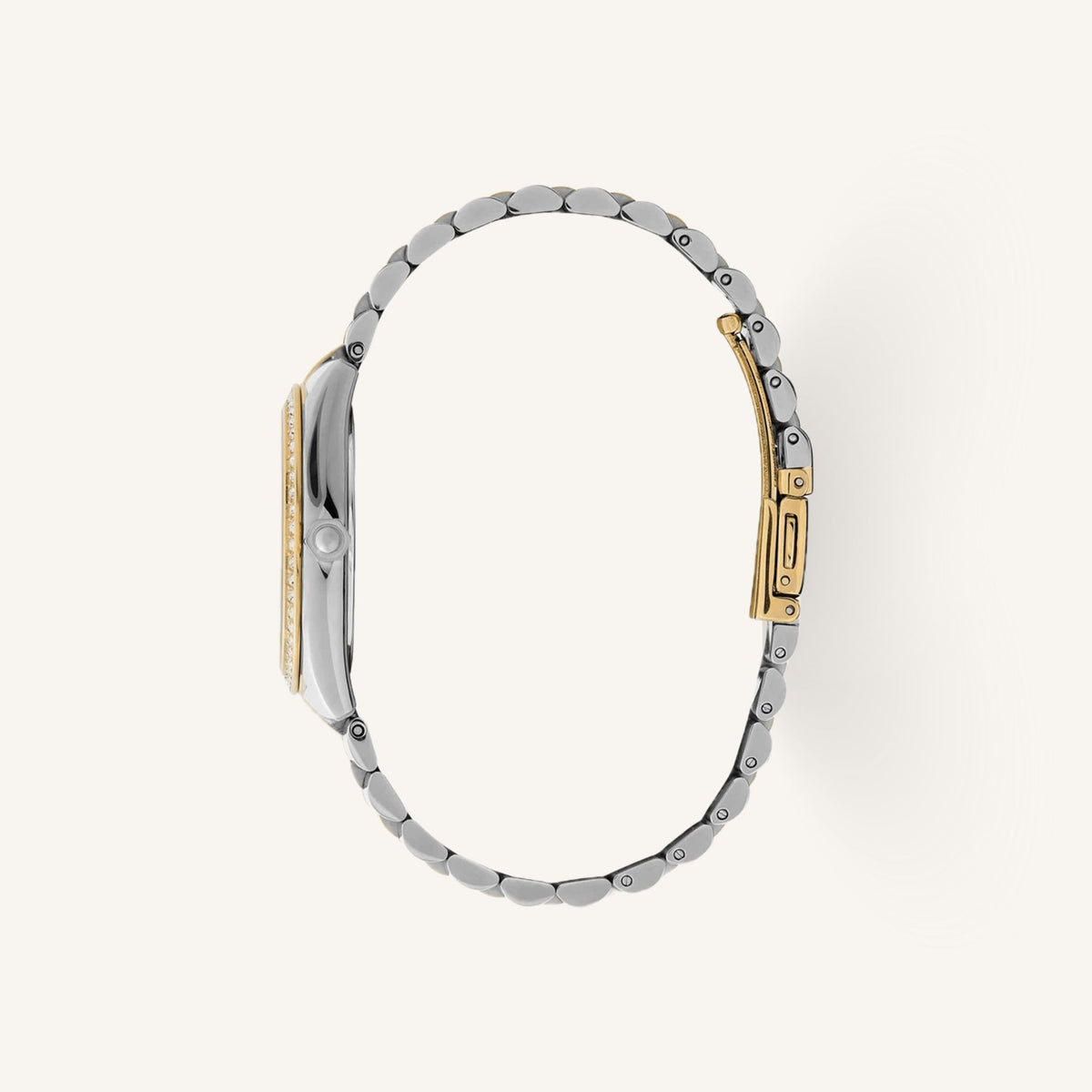 Olivia Burton Sports Luxe Ladies Watch of Two Tone Stainless Steel/Bracelet, 34mm, 24000137