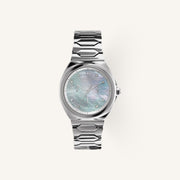 Olivia Burton Sports Luxe Lustre Ladies Watch of Silver Stainless Steel/Bracelet, 36mm, 24000149