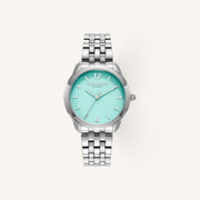 Olivia Burton Starlight Ladies Watch of Silver Stainless Steel/Bracelet, 36mm, 24000157