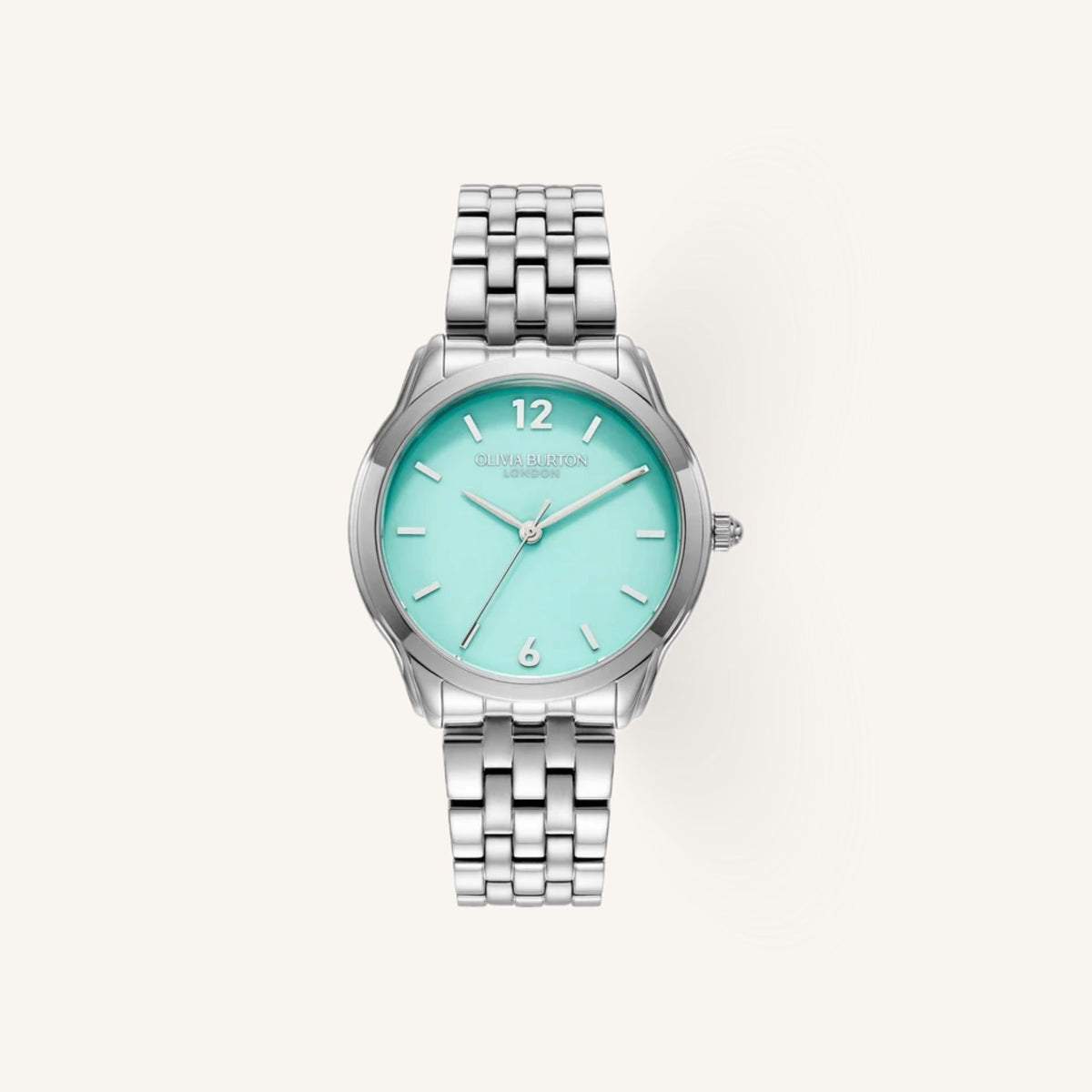 Olivia Burton Starlight Ladies Watch of Silver Stainless Steel/Bracelet, 36mm, 24000157
