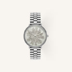 Olivia Burton Ice Burst Ladies Watch of Silver Stainless Steel/Bracelet, 35mm, 24000187