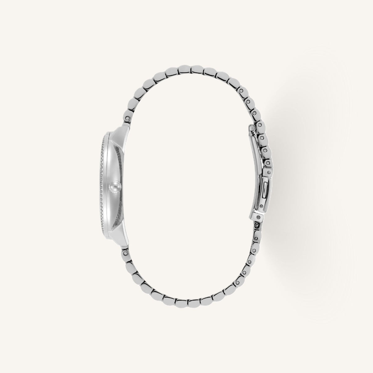 Olivia Burton Ice Burst Ladies Watch of Silver Stainless Steel/Bracelet, 35mm, 24000187