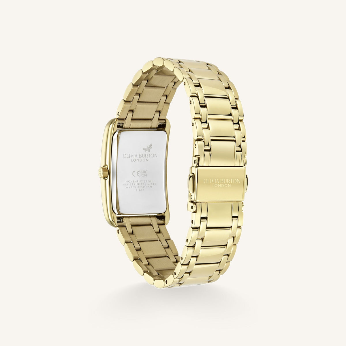 Olivia Burton Grove (Classic) Ladies Watch of Gold Stainless Steel/Bracelet, 23mm, 24000195