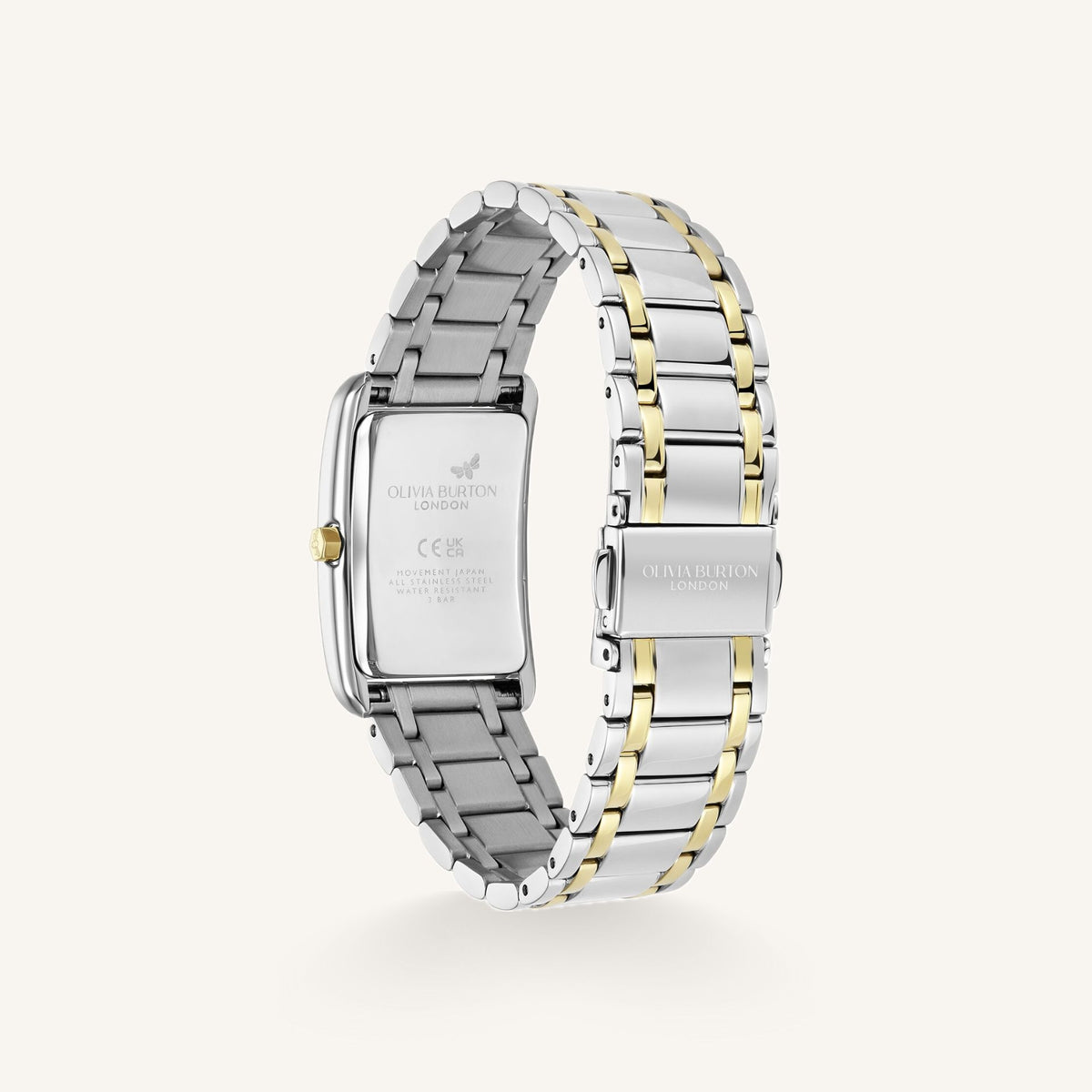Olivia Burton Grove (Classic) Ladies Watch of Two-Tone Stainless Steel/Bracelet, 23mm, 24000197