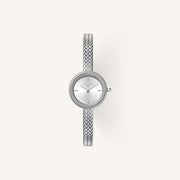 Olivia Burton Classic Finery Ladies Watch of Silver Stainless Steel/Mesh Bracelet, 20mm, 24000278