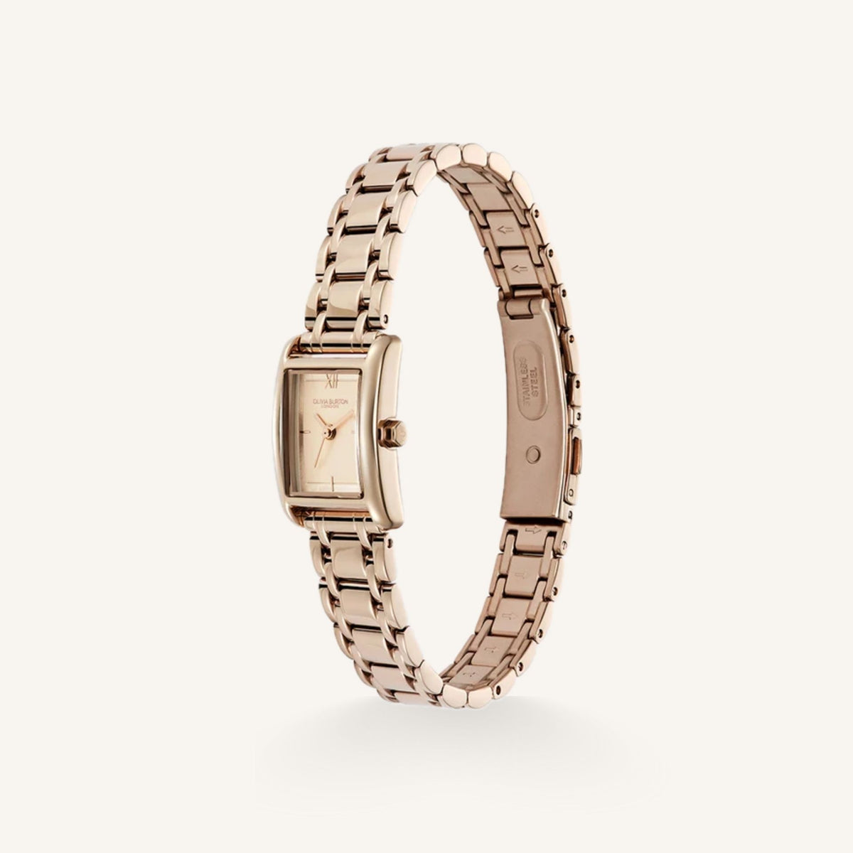 Olivia Burton Classic Mini Ladies Watch of Rose Gold Stainless Steel/Bracelet, 16mm, 24000283