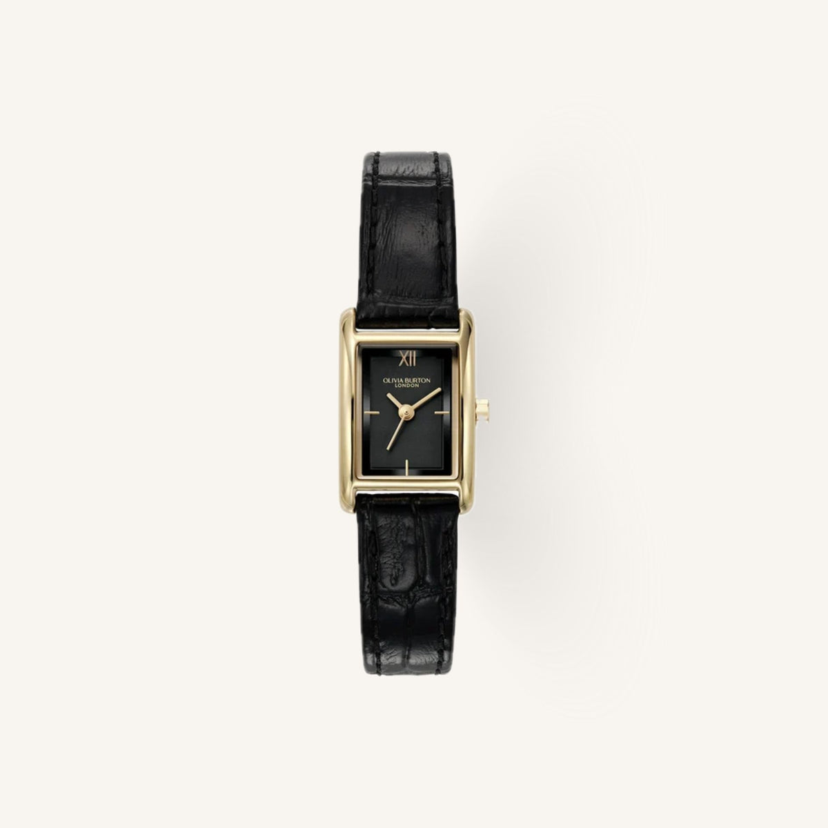 Olivia Burton Signature Charing Ladies Watch of Gold Stainless Steel/Mesh Bracelet, 28.5mm, 24000284