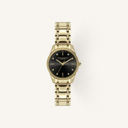 Olivia Burton Sports Luxe Small Ladies Watch of Gold Stainless Steel/Bracelet, 28mm, 24000290
