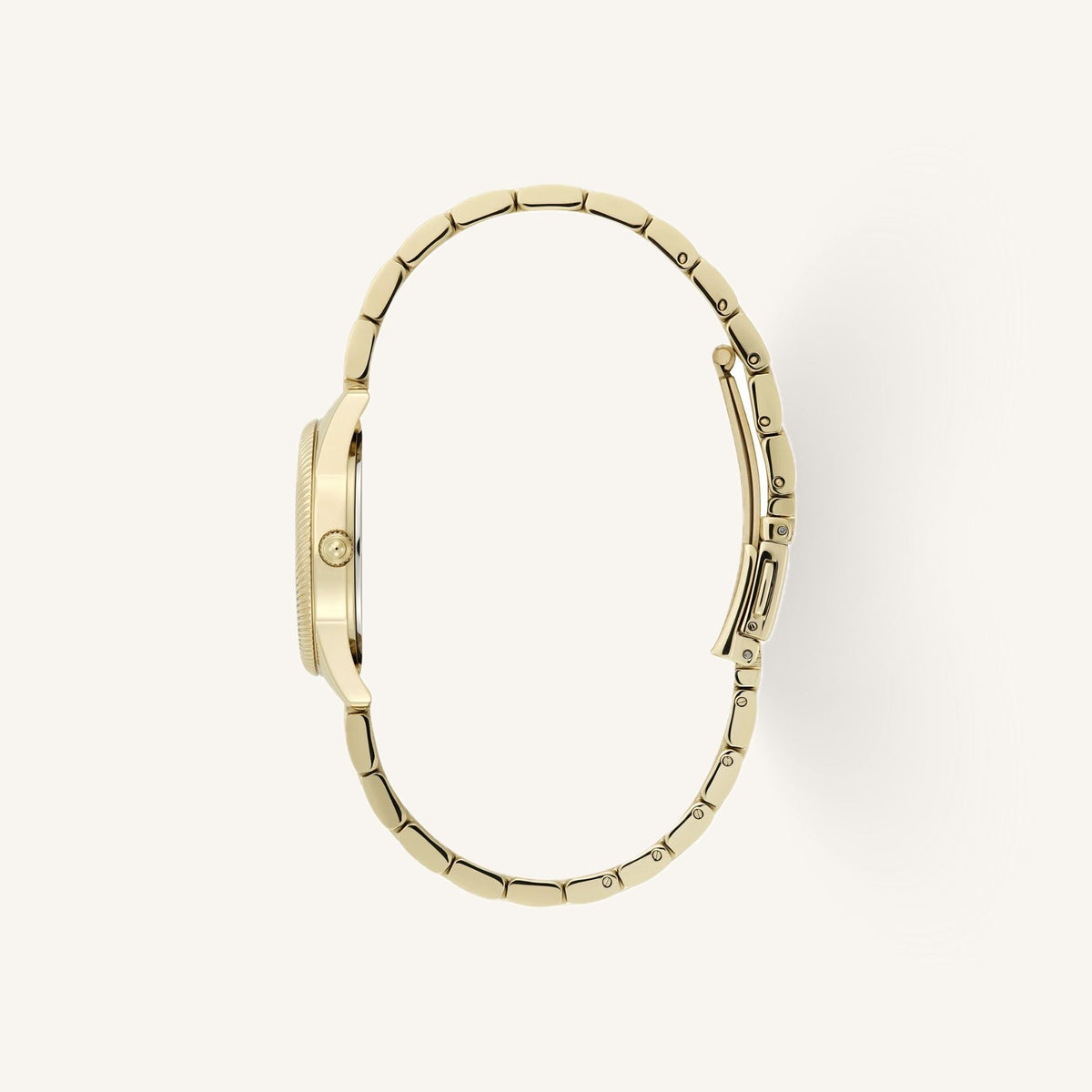 Olivia Burton Sports Luxe Small Ladies Watch of Gold Stainless Steel/Bracelet, 28mm, 24000290