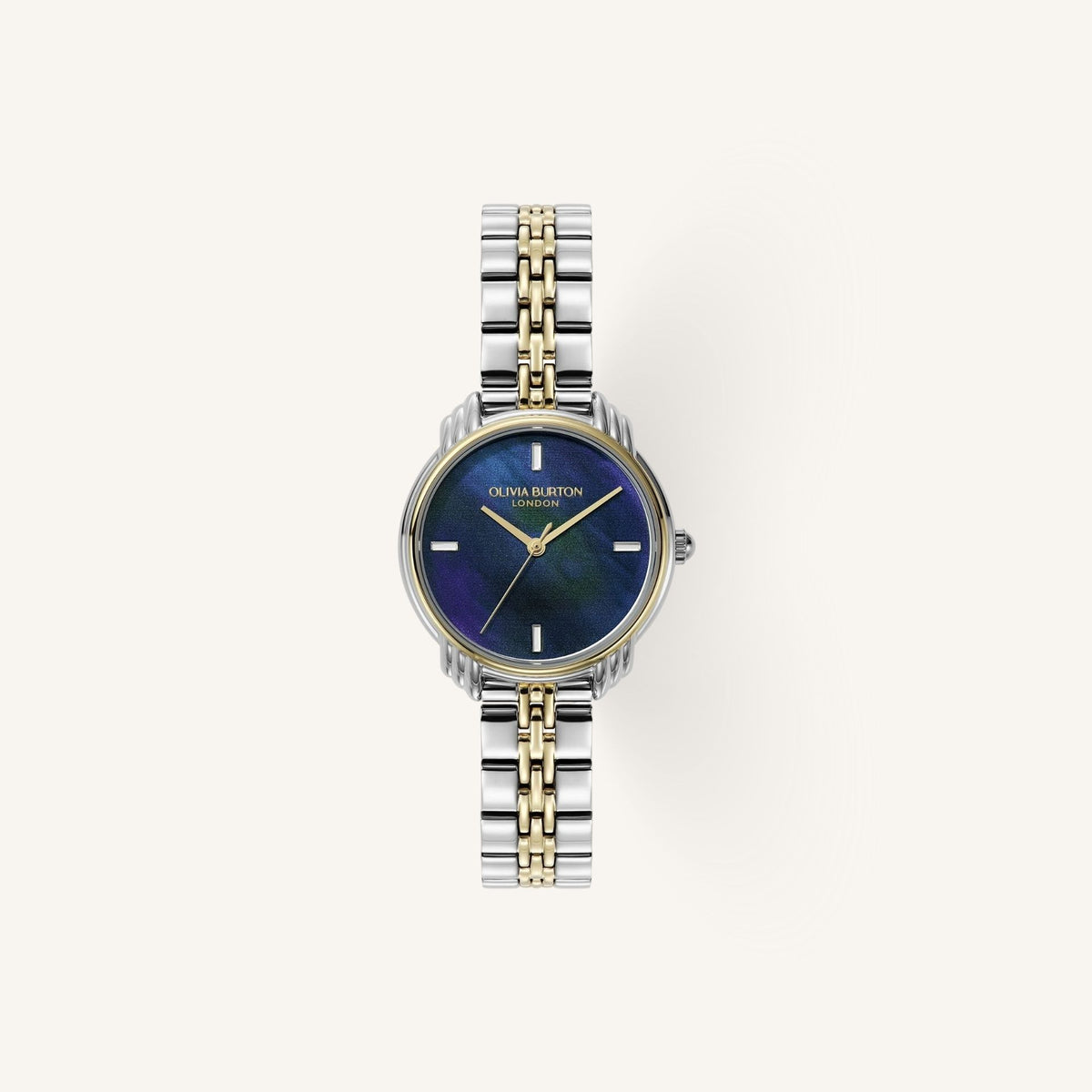 Olivia Burton Art Deco 2.0 Ladies Watch of Two Tone Stainless Steel/Bracelet, 30mm, 24000296