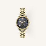 Olivia Burton Celestial (Moonphase) Ladies Watch of Gold Stainless Steel/Bracelet, 34mm, 24000298