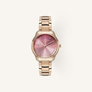 Olivia Burton Classic Ladies Watch of Rose Gold Stainless Steel/Bracelet, 36mm, 24000320