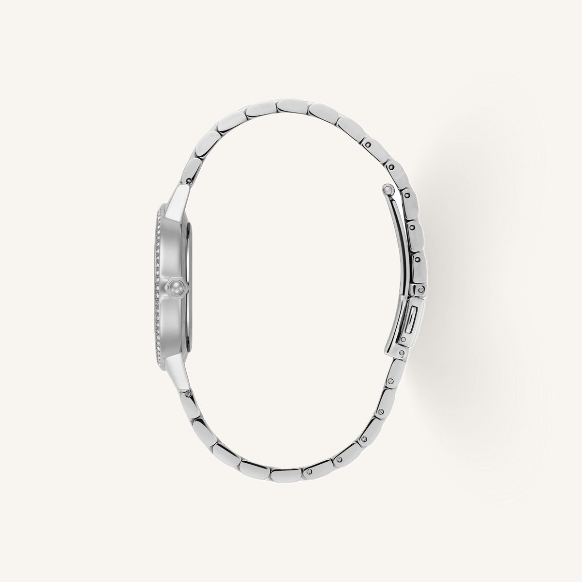 Olivia Burton Captivate (Classic) Ladies Watch of Silver Stainless Steel/Bracelet, 34mm, 24000346