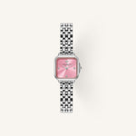 Olivia Burton Mini Grosvenor (Classic) Small Ladies Watch of Silver Stainless Steel/Bracelet, 20mm, 24000363