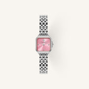 Olivia Burton Mini Grosvenor (Classic) Small Ladies Watch of Silver Stainless Steel/Bracelet, 20mm, 24000363