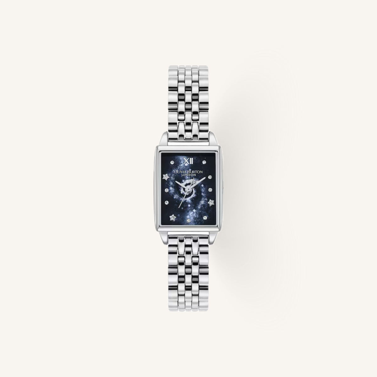Olivia Burton Celestial Small Ladies Watch of Silver Stainless Steel/Bracelet, 20.7mm, 24000378