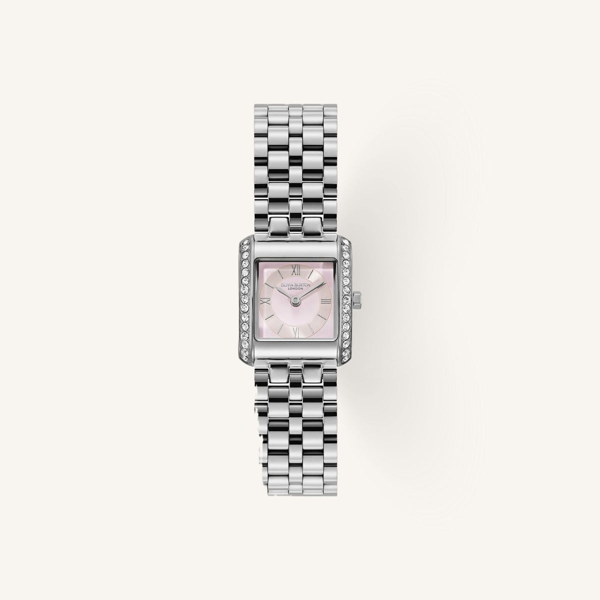 Olivia Burton Classic Small Ladies Watch of Silver Stainless Steel/Bracelet, 21mm, 24000381