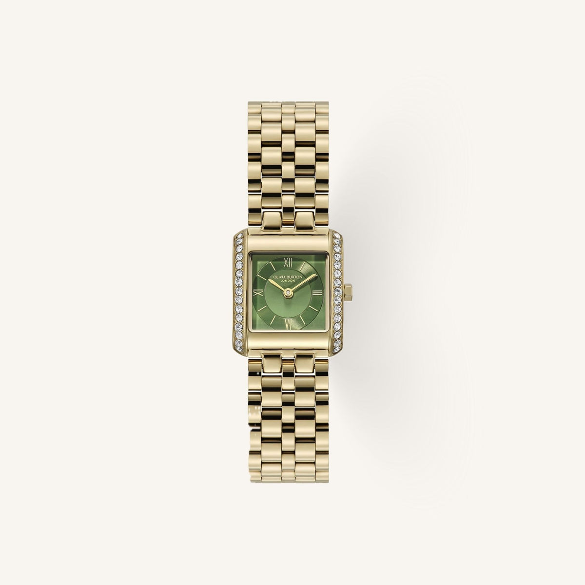 Olivia Burton Berkley Ladies Watch of Gold Stainless Steel/Bracelet, 21mm, 24000382