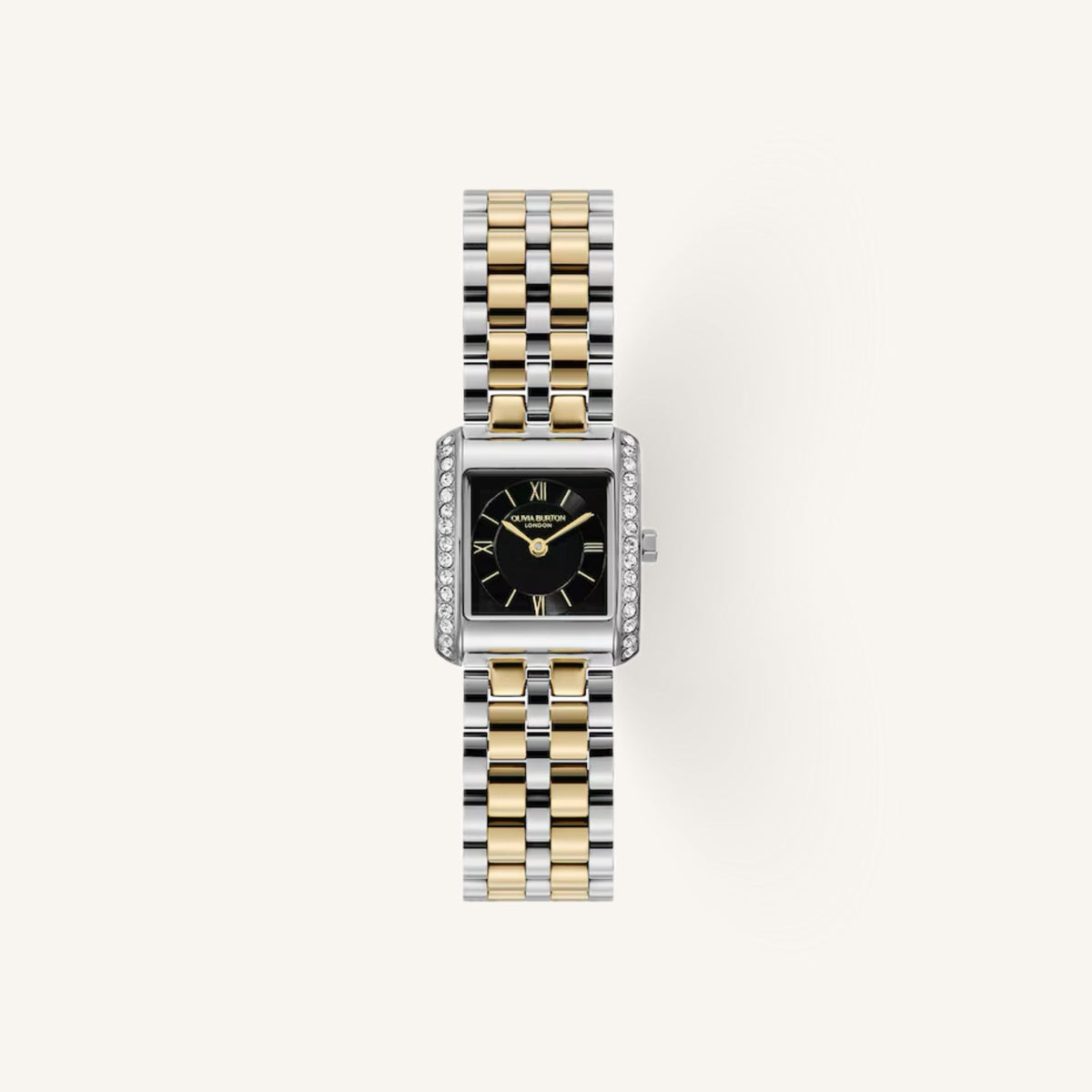 Olivia Burton Classic Small Ladies Watch of Two Tone Stainless Steel/Bracelet, 21mm, 24000383
