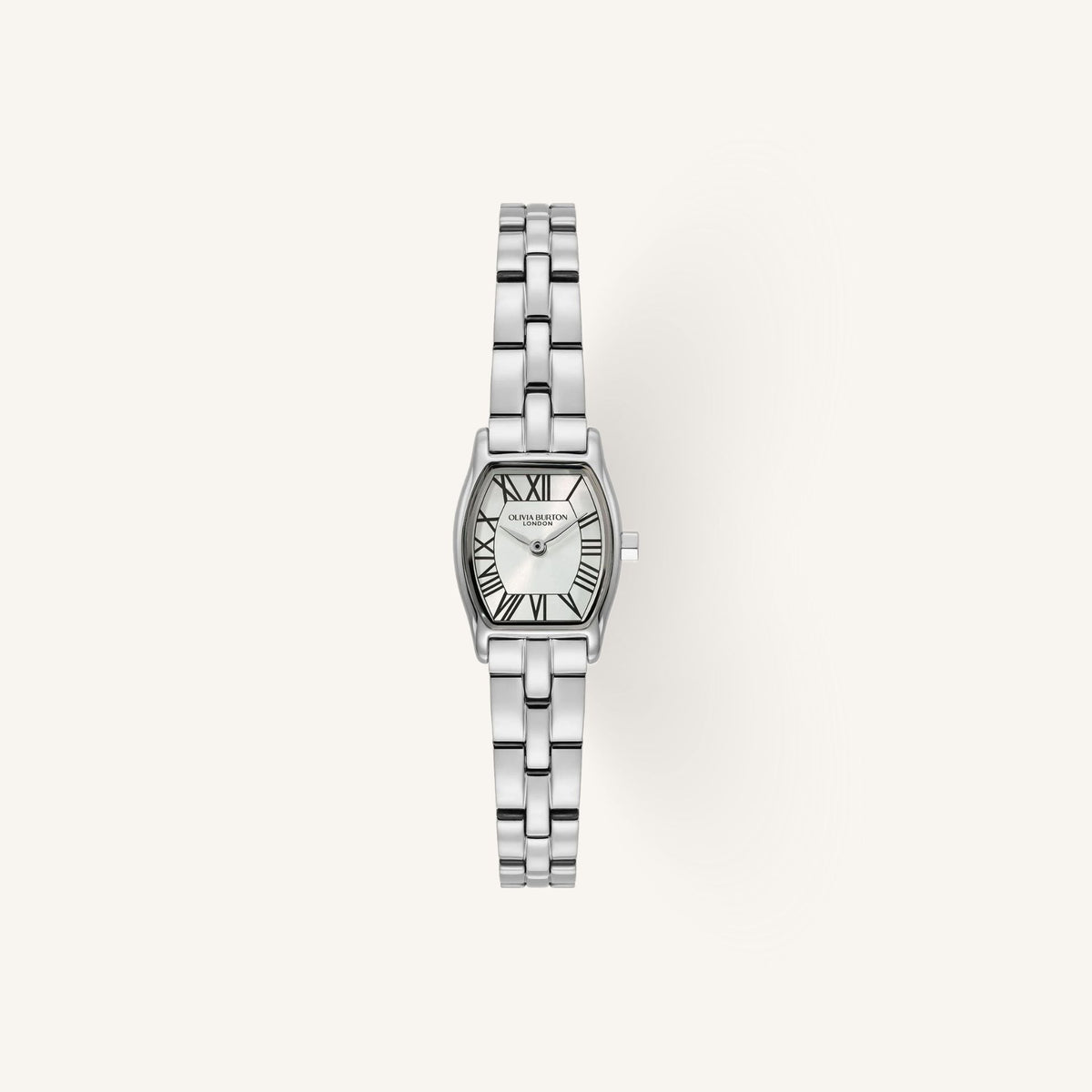 Olivia Burton Cambridge Ladies Watch of Silver Stainless Steel/Bracelet, 18mm, 24000389