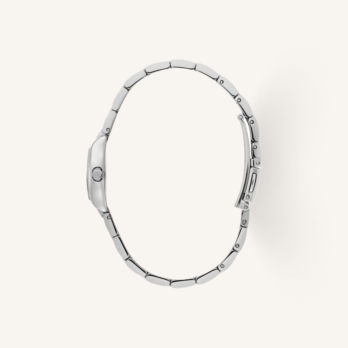 Olivia Burton Cambridge Ladies Watch of Silver Stainless Steel/Bracelet, 18mm, 24000389