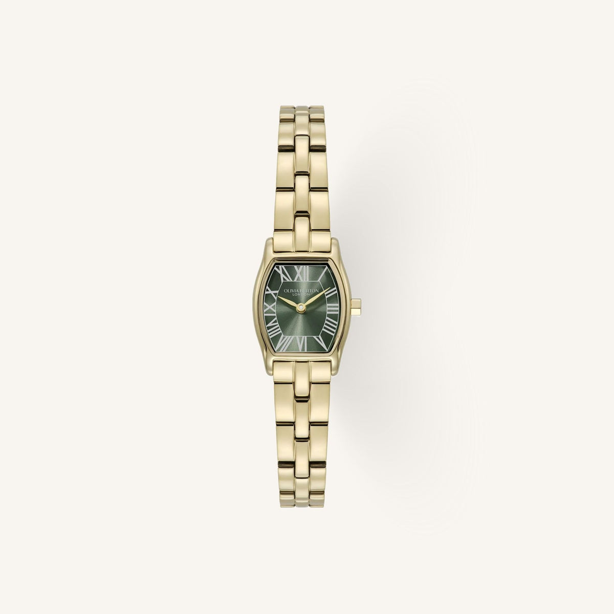 Olivia Burton Classic Small Ladies Watch of Gold Stainless Steel/Bracelet, 18mm, 24000390