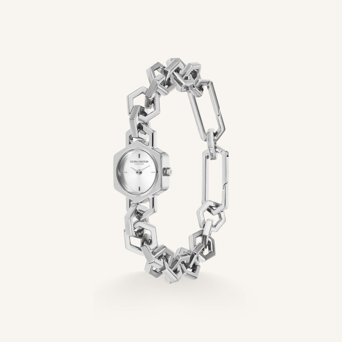 Olivia Burton Cambridge Ladies Watch of Gold Stainless Steel/Bracelet, 18mm, 24000393