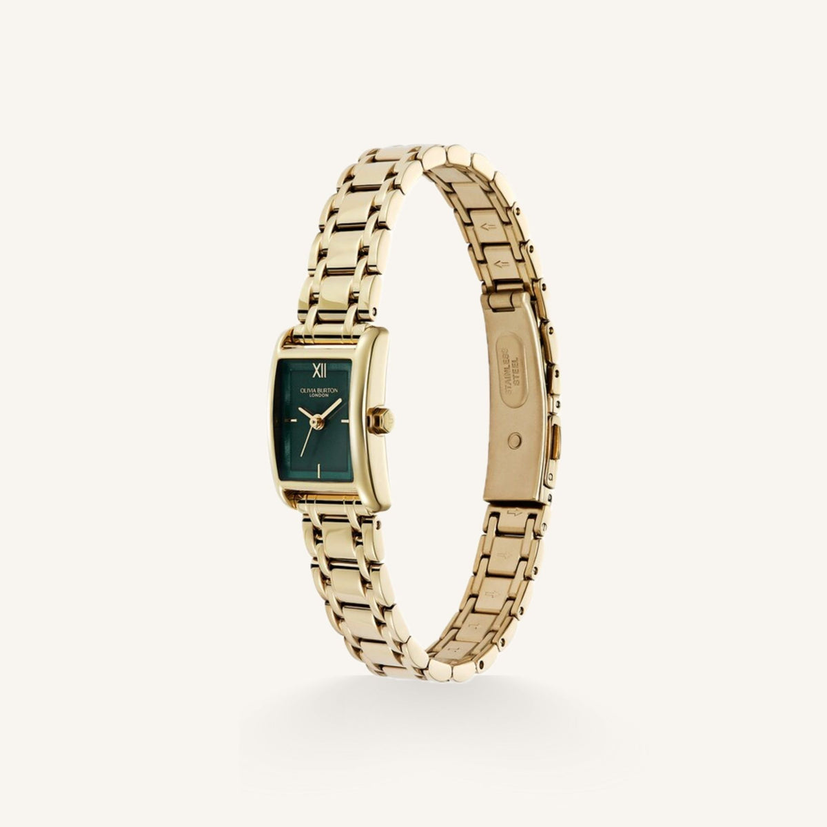 Olivia Burton Grosvenor Ladies Watch of Two Tone Stainless Steel/Bracelet, 28mm, 24000436