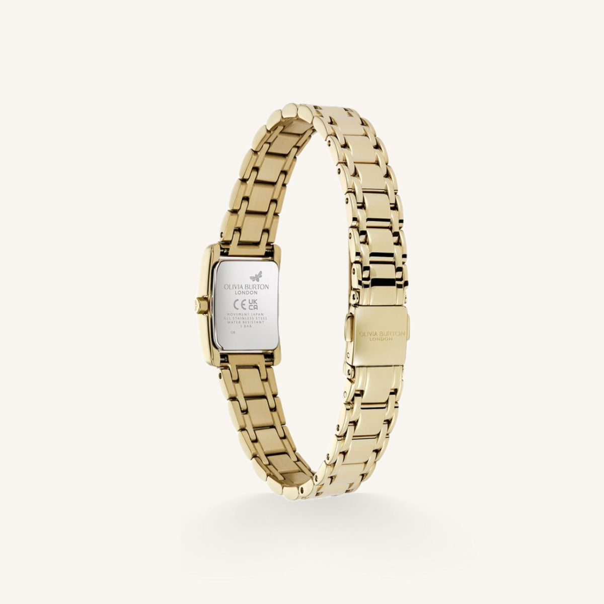 Olivia Burton Grosvenor Ladies Watch of Two Tone Stainless Steel/Bracelet, 28mm, 24000436