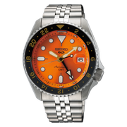 SEIKO Watch 5 Sports GMT SKX Re-Interpretation - Mikan Orange SSK005K1