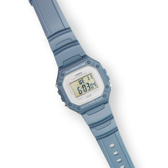 CASIO Watch Youth Digital W-218HC-2A - Blue