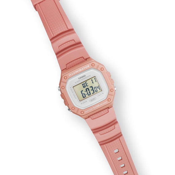 CASIO Watch Youth Digital W-218HC-4A - Pink