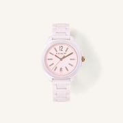 Coach Watch Kitt Pink & Crystal Markers 14504408