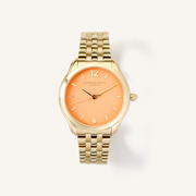 Olivia Burton Watch Classic Starlight Colour Sweet Mandarin & Gold Bracelet 24000158