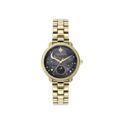 Olivia Burton Watch Art Deco Ionic Plated Gold Steel OB16DC02