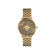 Olivia Burton Watch Art Deco Ionic Plated Gold Steel OB16DC02