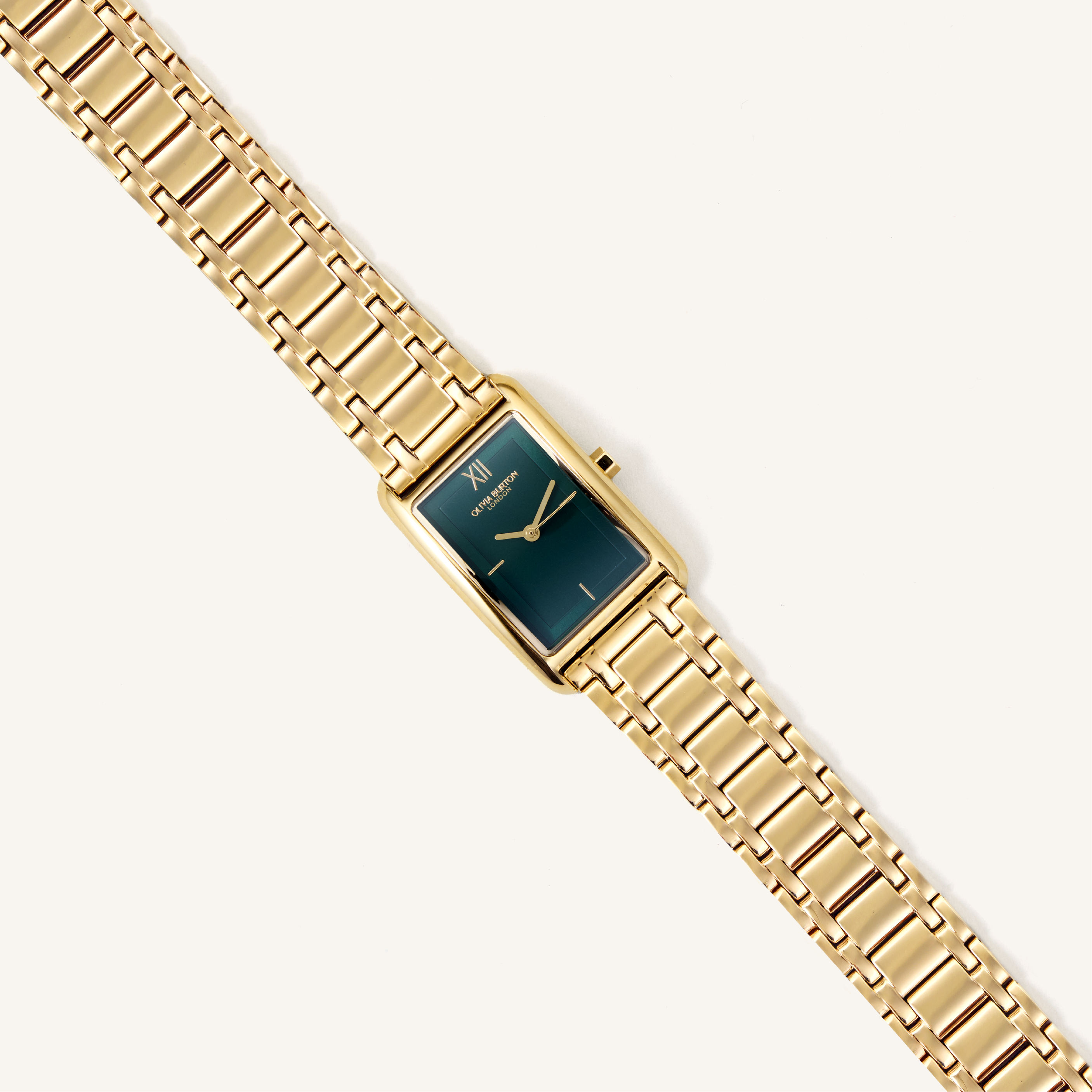 Olivia Burton Watch Grove Forest Green & Gold Bracelet 24000195