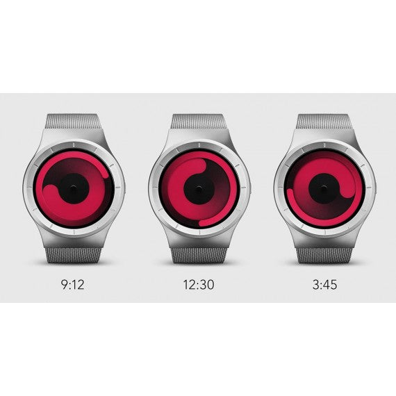 ZIIIRO Watch MERCURY Chrome / Magenta