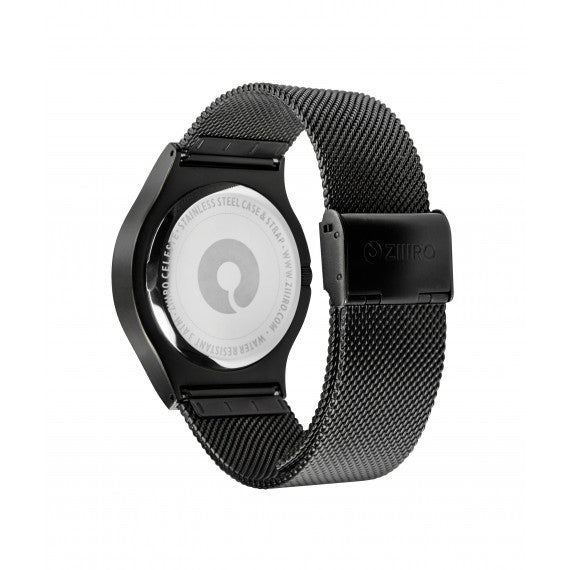 ZIIIRO Watch CELESTE Black / Mono