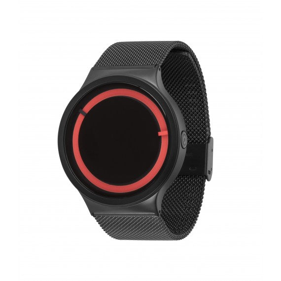 ZIIIRO Watch ECLIPSE Steel Black Red