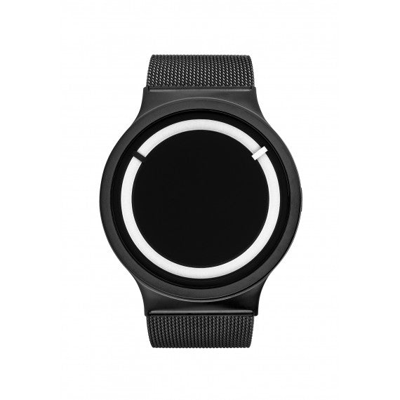 ZIIIRO Watch ECLIPSE Steel Black Snow