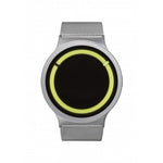 ZIIIRO Watch ECLIPSE Steel Chrome Lemon