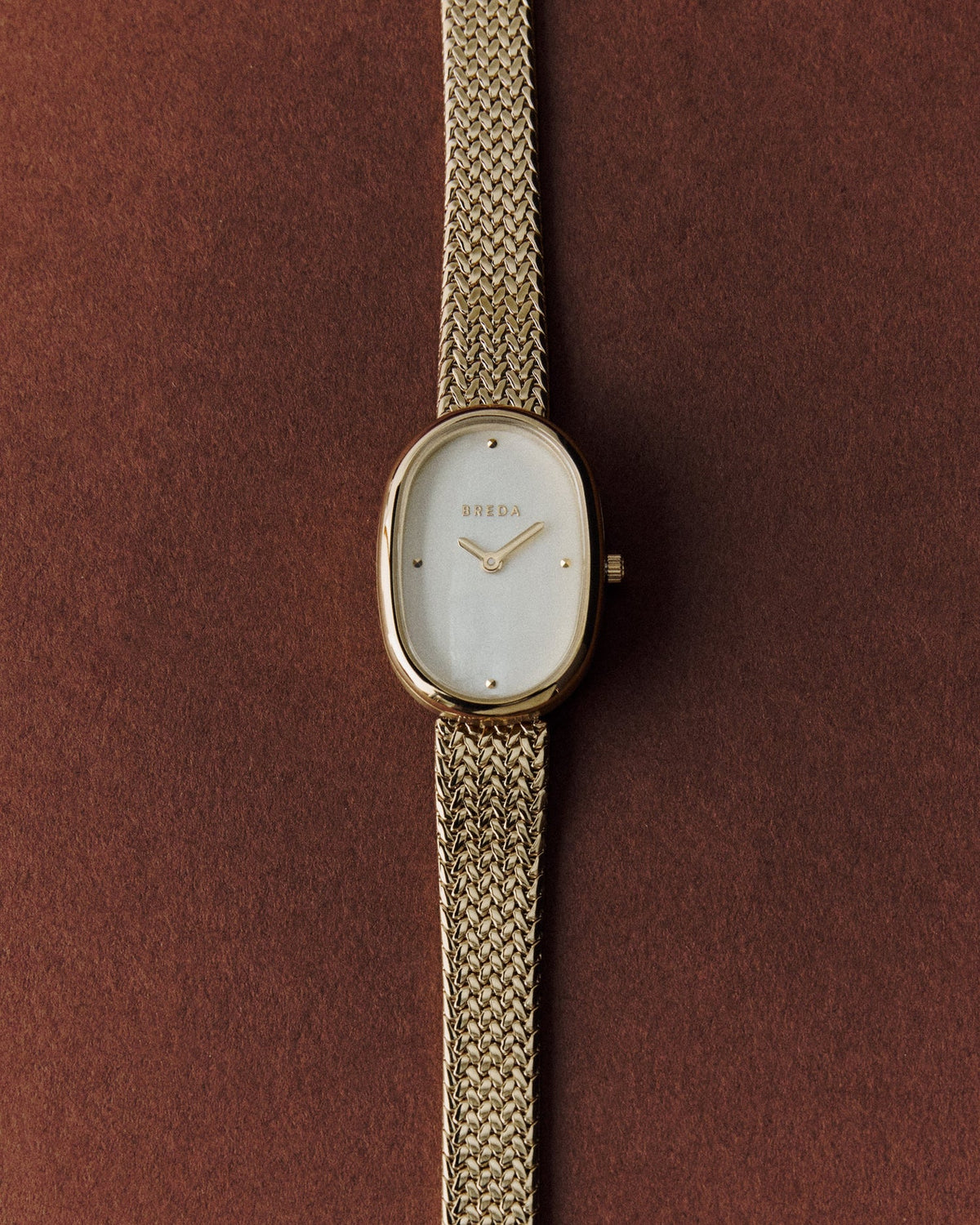 Breda Jane (Tethered) Unisex Watch of Gold/Gold/Champagne Stainless Steel, 23mm, 1741N