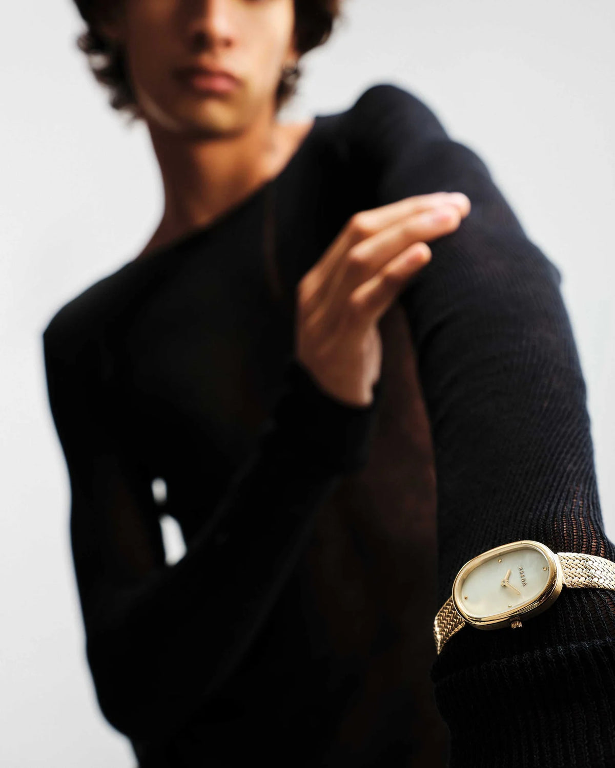 Breda Jane (Tethered) Unisex Watch of Gold/Gold/Champagne Stainless Steel, 23mm, 1741N